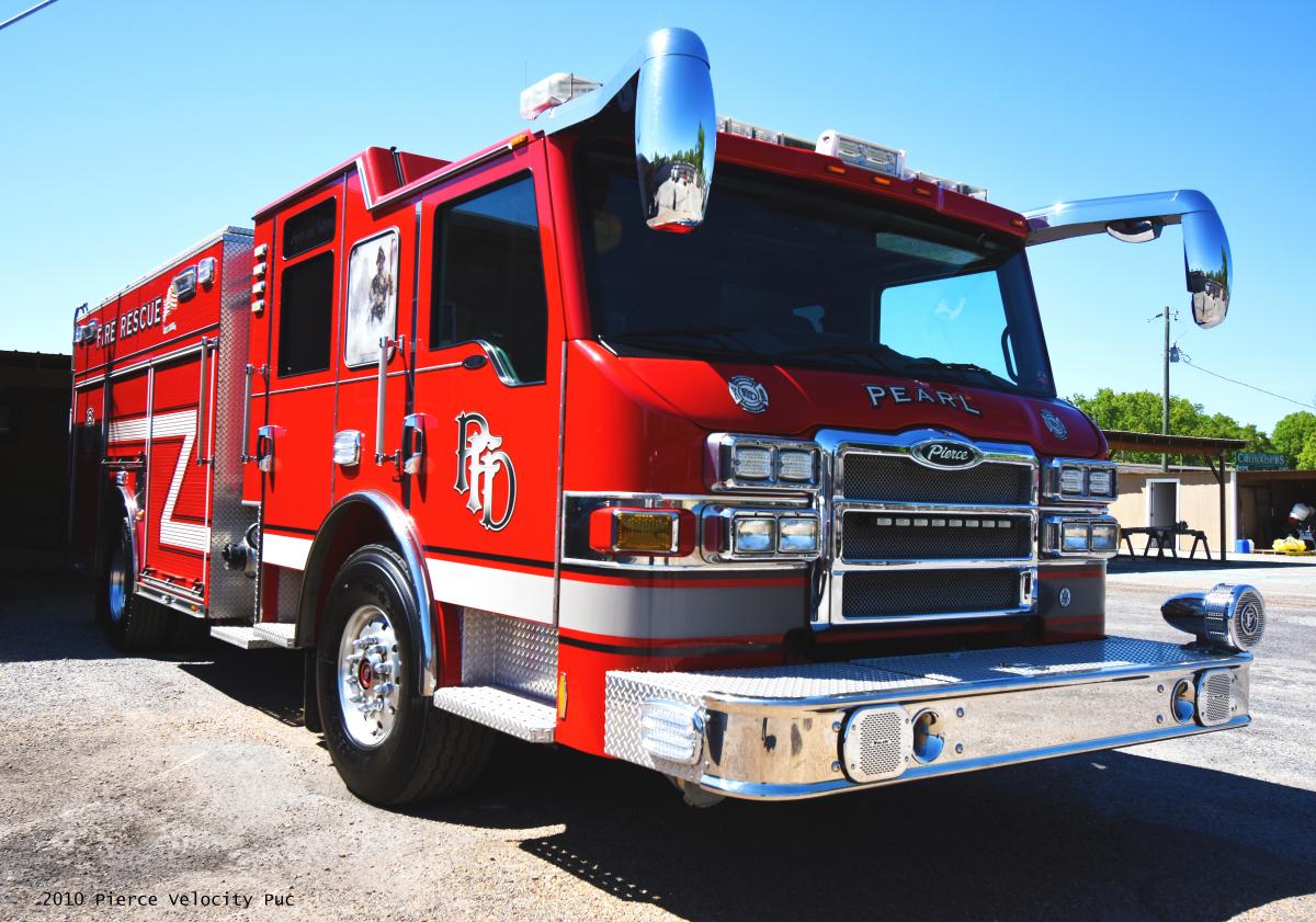 City of Pearl, Mississippi Fire Department Firetruck