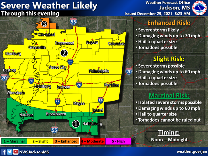 Wx Alert for Wednesday, Dec. 29