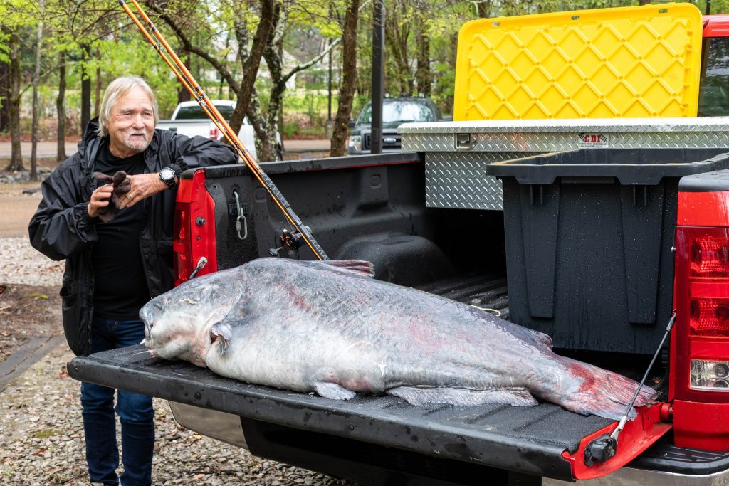 Pearl's Eugene Cronley Catches Record Catfish! - City of Pearl