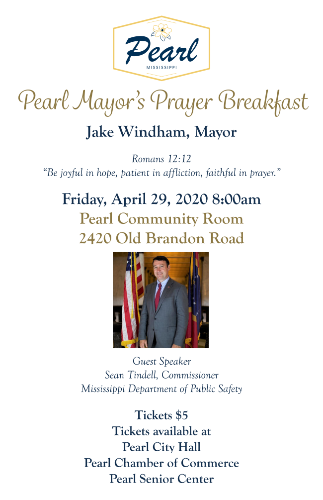 Mayor's Prayer Breakfast City of Pearl