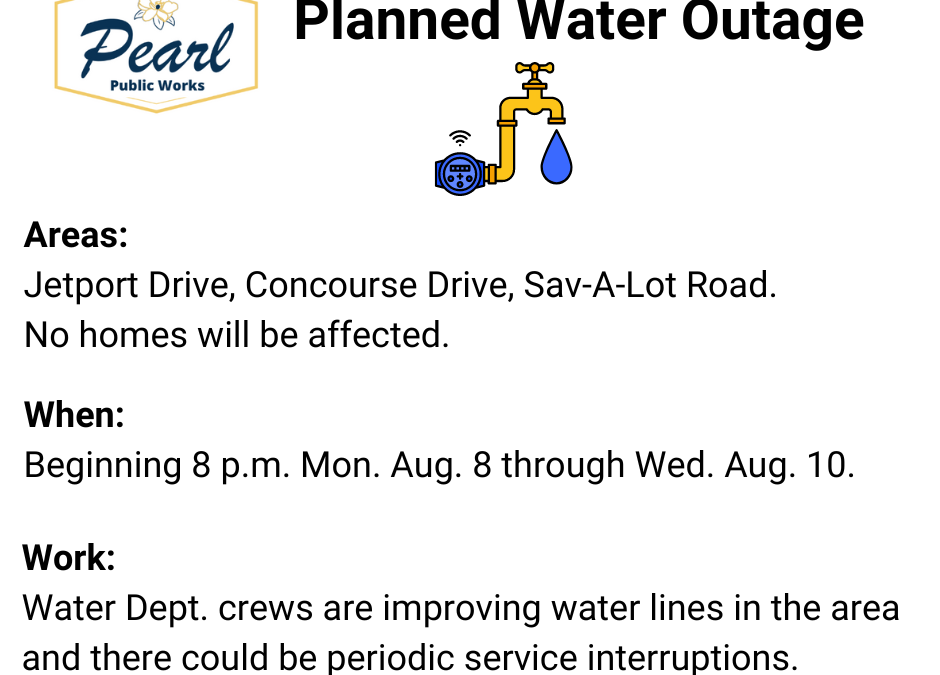 Planned Water Outage