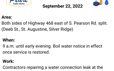 Water Outage Alert: 9.22.22