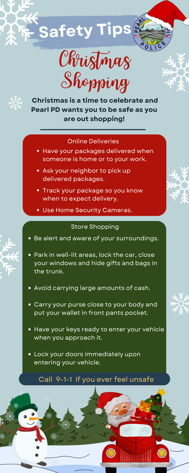 Christmas Shopping Safety