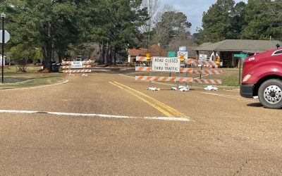 Old Whitfield Rd. closed at Airport Rd. 2.21.23