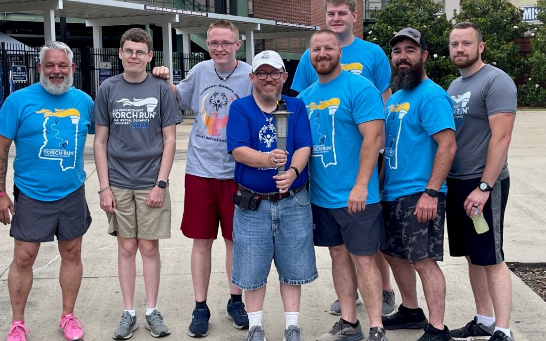 Pearl PD joins Special Olympics Torch Run 5.10.23