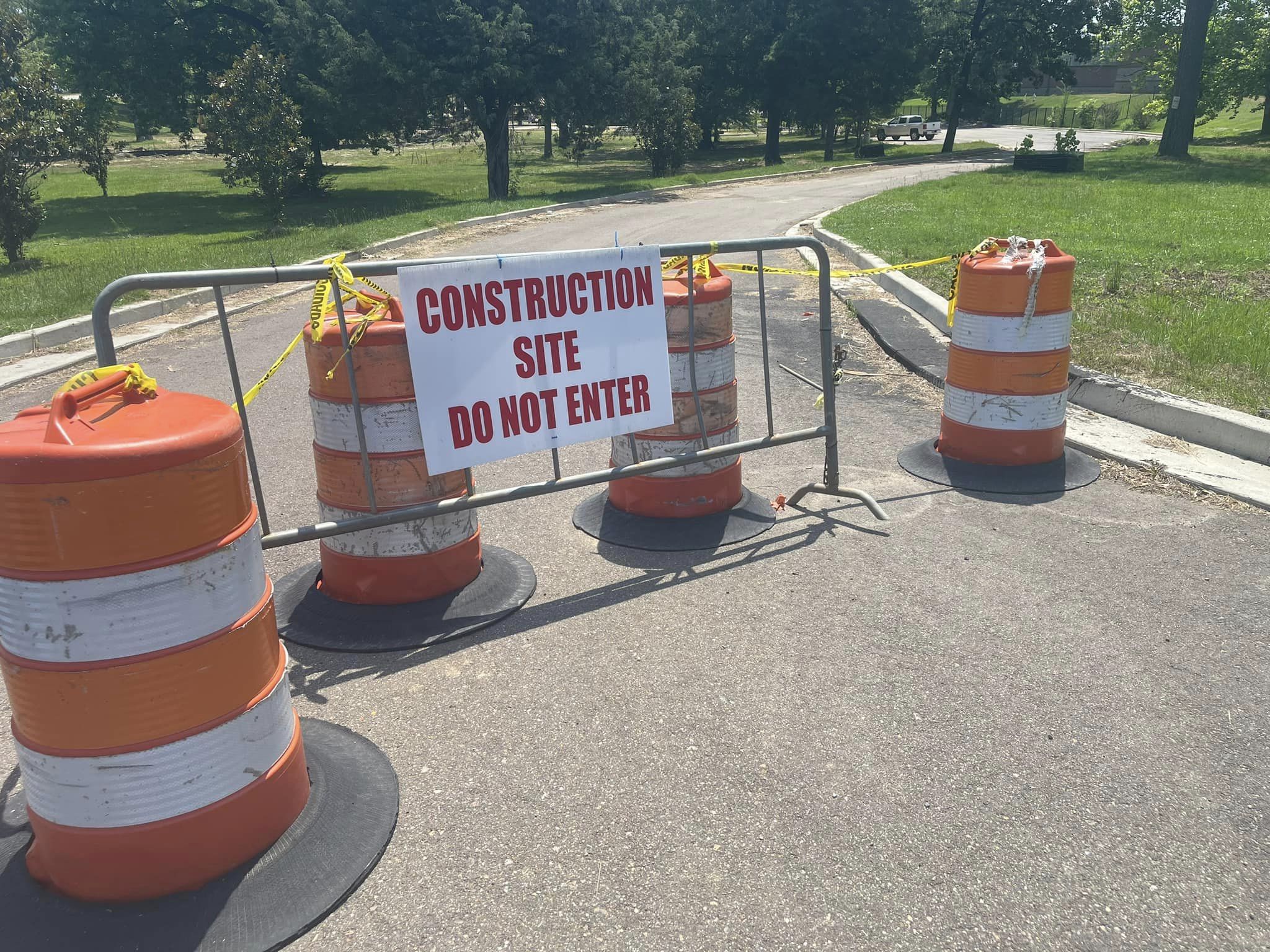 Pearl Park is a Closed Construction Site