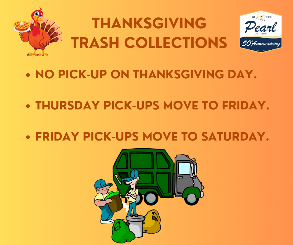 Thanksgiving Week Trash Collections