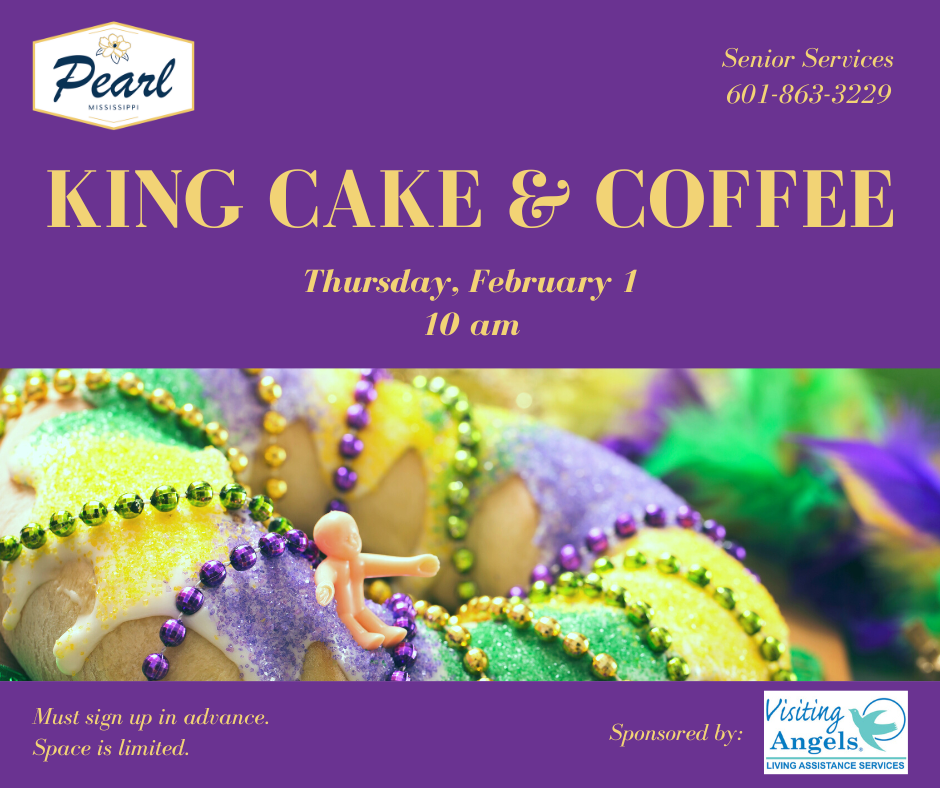 King Cake and Coffee February 2024