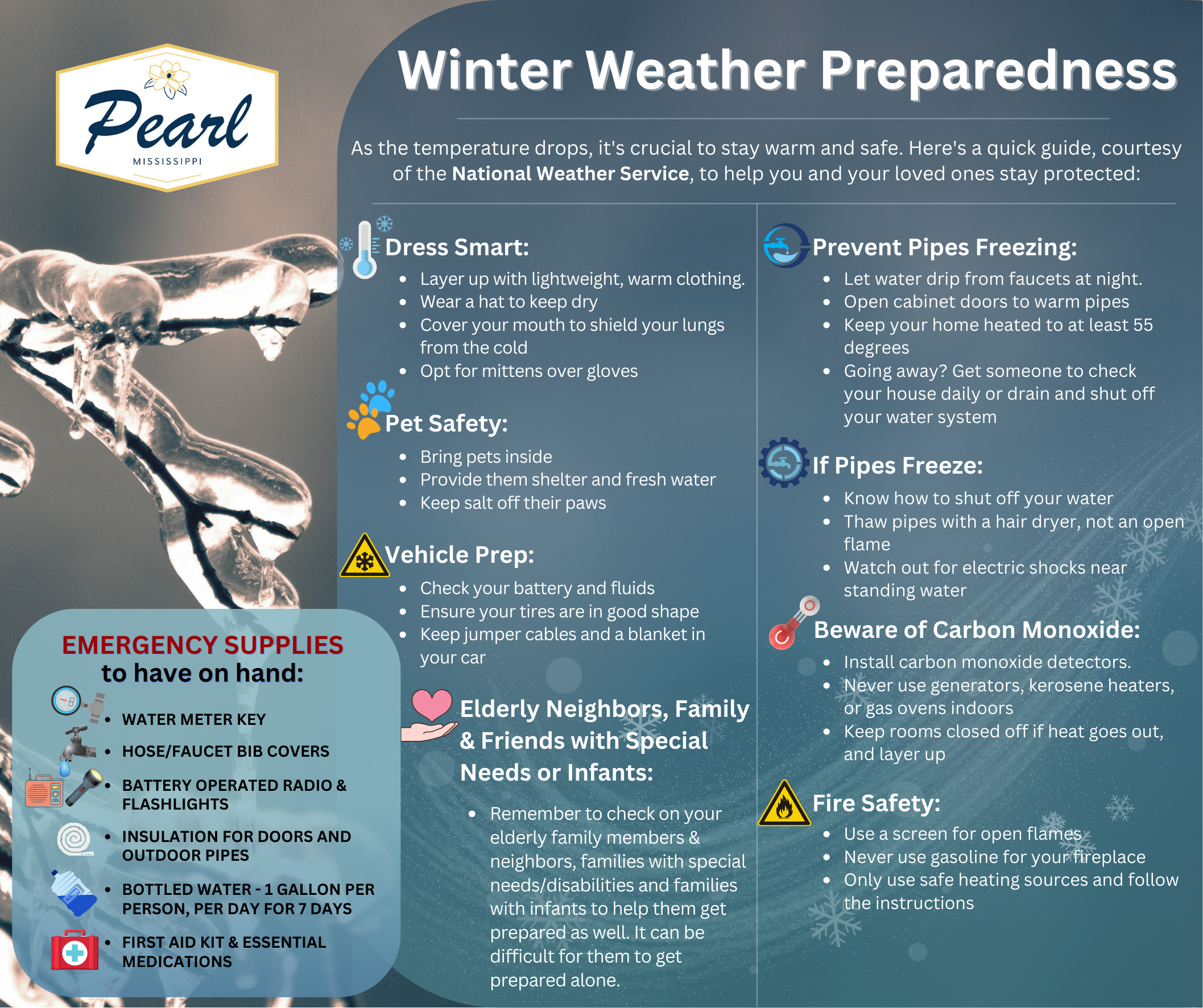 Winter Weather Preparedness Tips